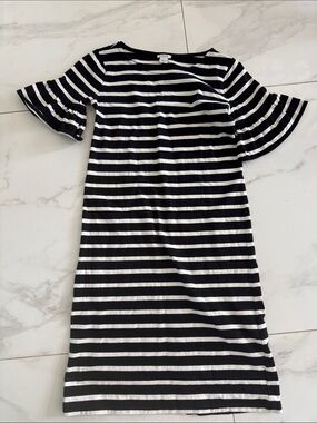 J crew stripped dress